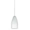 Besa Lighting Karli Cord Pendant, Carrera, Satin Nickel Finish, 1x5W LED 1XT-719819-LED-SN - alternate 1